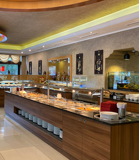 Blick ins China Restaurant Sonne